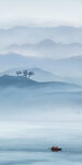 背景墙意境玄关山水 Tif分层