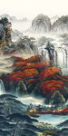 人气 玄关风景框画 TiF分层