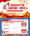 安全生产月海报