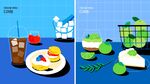 饮品插画手绘