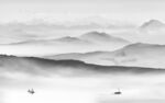 无框画最新高端山水 tiF分层