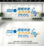 企业标语文化墙