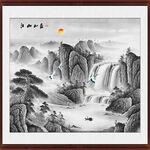 山水画 