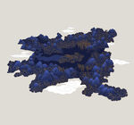 酱香浓香清香白酒产区蓝色插画