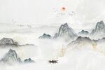 新中式背景墙