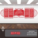 四有好老师教师标准文化墙