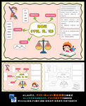 克与千克吨小学数学重量思维导图