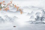 新中式背景墙