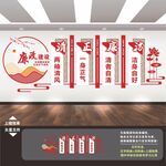 廉政文化墙展板