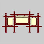 户外宣传栏