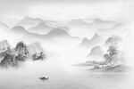 新中式背景墙