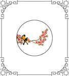 高清分层透明底推拉门打印图