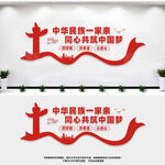 民族团结文化墙