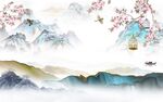 中国风新高清山水画 TIf分层