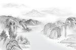 简约背景墙
