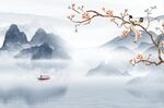 花鸟背景墙