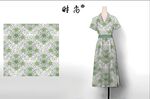 大牌 几何 花朵 小碎花  手
