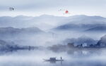水墨风景画
