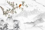 山水背景墙