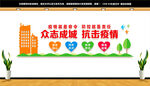 疫情防控文化墙