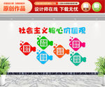 社会主义核心价值观 文化墙