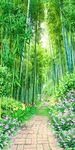 竹林小路玄关