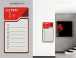 导视牌楼层索引