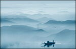 意境水墨山水风景画