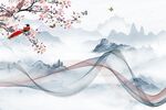花鸟背景墙