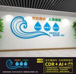 节约用水文化墙