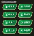 科室牌设计