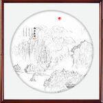 山水国画国画山水