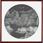 现代山水画
