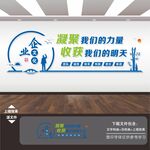 企业文化励志标语文化墙