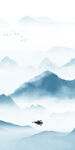 人气 现代山水玄关 Tif分层