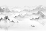 新中式背景墙