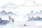 简约现代背景墙
