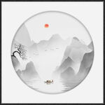 新中式背景墙