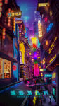 赛博朋克海报