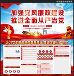 廉政展板