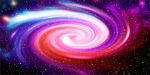 炫彩旋涡星空