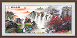 国画山水装饰画
