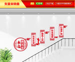 党建楼梯文化墙