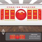 民族团结展板