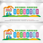 市民文明公约文化墙