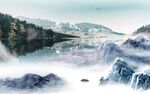 高清 新意境山水画 Tif分层