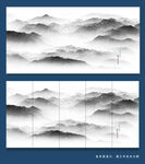 禅意水墨画