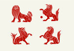狮纹 