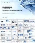 商务风创业融资计划书PPT