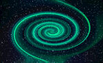 极光旋涡星空